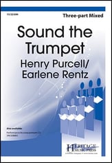 Sound the Trumpet Three-Part Mixed choral sheet music cover